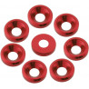 Conical washer RED M3 (8pcs)