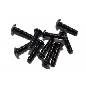 Steel black screws