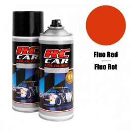 RC CAR COLOR FLUO RED 150ml