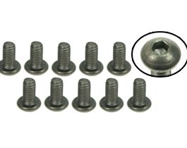 PRC Titanium M3x12 Button Head Screws (10pcs)