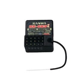 Sanwa RX-493i (FH5/FH5U) Waterproof Telemetry Receiver with Signal Indicator